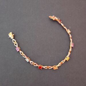 Multi colored bead bracelet